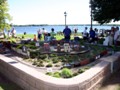 The garden railroad has become a popular 
gathering spot in Wayzata.